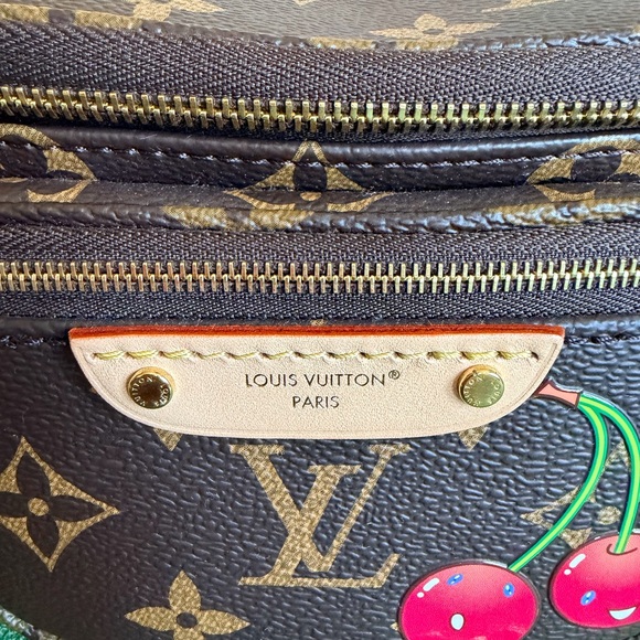 Louis Vuitton X Takashi Murakami Monogram Cerises Mini Bumbag - Picture 2 of 9